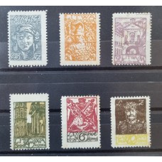 LITUANIA OCUPACION POLACA 1920 SERIE COMPLETA NUEVA CON GOMA